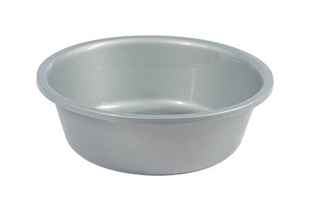 Kunststoff-Sch&uuml;ssel silber