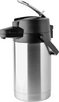 Pumpkanne Coffeestation Edelstahl