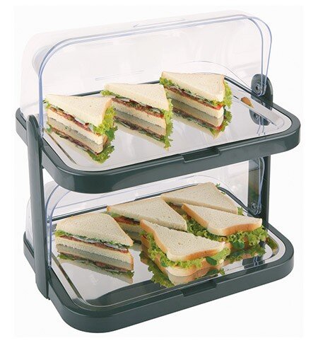 Thermo-Buffet-Vitrine, doppelt