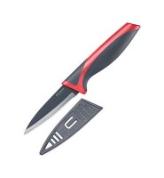 Sch&auml;lmesser schwarz/rot