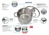 Topfset Galactica 15-teilig