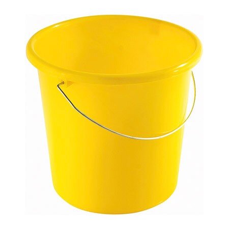 Haushaltseimer gelb