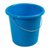 Haushaltseimer blau