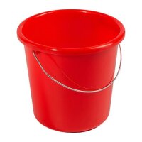 Haushaltseimer rot