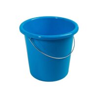 Haushaltseimer blau