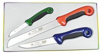 Messerset Bicolor 3-teilig