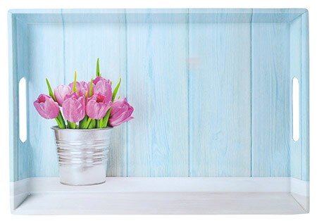 Tablett Tulpen