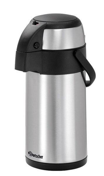 Isolier-Pumpkanne, Edelstahl, 3,0L