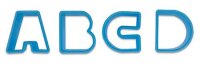 Ausstechformen-Set Alphabet