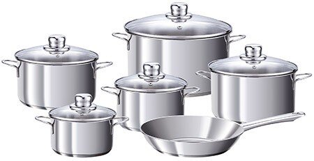 Topfset Peperoni 6-teilig