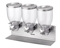 Cerealienspender 3-fach 3 x 3,5Ltr.