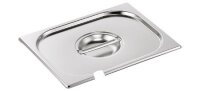 Deckel mit Einschnitt f&uuml;r 1/2 Beh&auml;lter