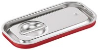 GN-Deckel mit roter Silikondichtung