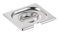 Deckel mit Einschnitt f&uuml;r 1/6 Beh&auml;lter