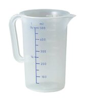 Messbecher PP-transparent
