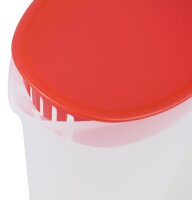 Kanne mit Deckel, 2,0L, PP