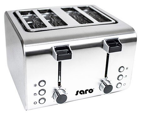 Toaster f&uuml;r 4 Scheiben