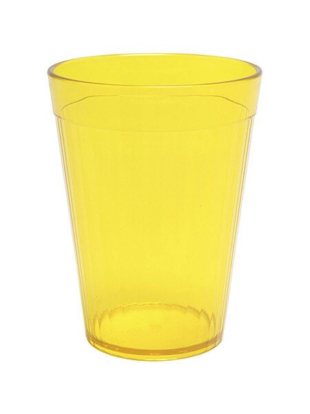 Riffelbecher transparent 0,15L