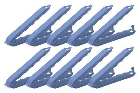 Verschlussclip horizon blue, 10er-Pack