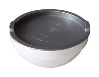 Stapelschale 18cm mit Auflagedeckel PP