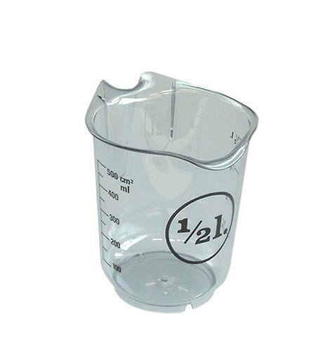 Messkanne, transparent