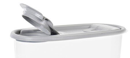 Streudose mit farbigem Deckel