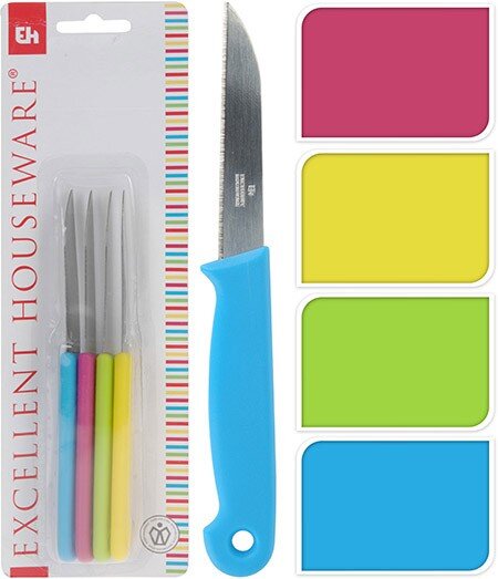 Sch&auml;lmesser-Set, 4-teilig