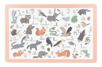 Platzmatte Alphabet Animal