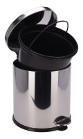 Treteimer Edelstahl, 20L