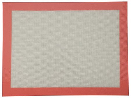 Silikon-Backmatte farbiger Rand