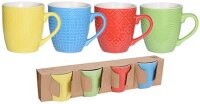 Kaffeebecher 4-er Set klein, 240ml