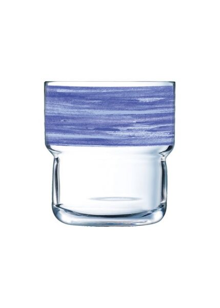 Brush Blue Jean Stapelglas