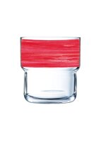 Brush Cherry Stapelglas
