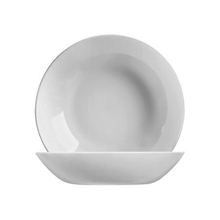 Teller tief 20cm, granit-grau