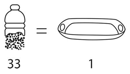 Tablett Reamo oval