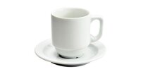 Minibecher 16 cl + Untertasse