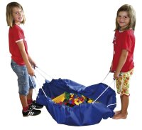 Aufr&auml;umsack Spieldecke Blau