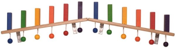 Wanddomino Treppe