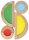Regenbogenblocks 24 Teile