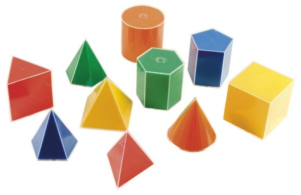 Geo Formen mit Abwicklung