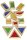 Blocks mit Perlen 16 Teile