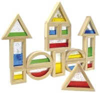 Blocks mit Glitter 16 Teile