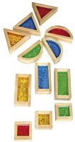 Blocks mit Glitter 16 Teile