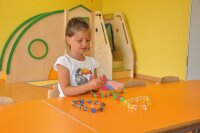 F&auml;delperlen transparent - kleines Set - 70 St&uuml;ck