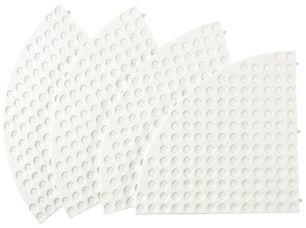 Playboard 4er Set rund mit Verbindern