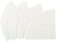 Playboard 4er Set rund mit Verbindern