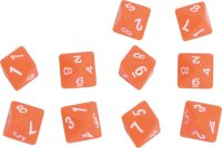 W&uuml;rfel 8 Seiten 10er Set