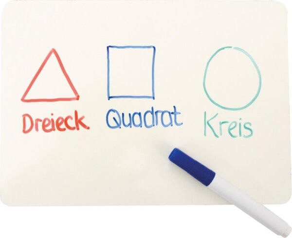 Tafel Kreide-/Whiteboard A4