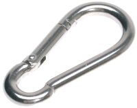 Karabiner, Edelstahl