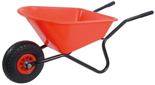 Schubkarre mit Sicherheitsrad